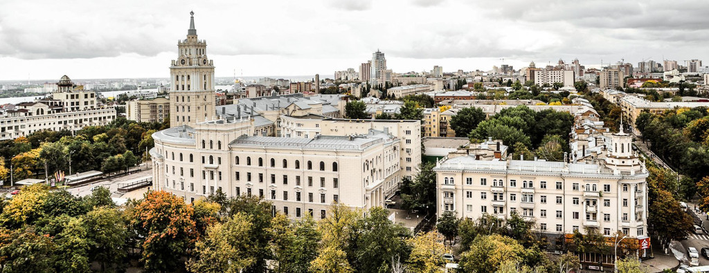 Воронеж панорама города